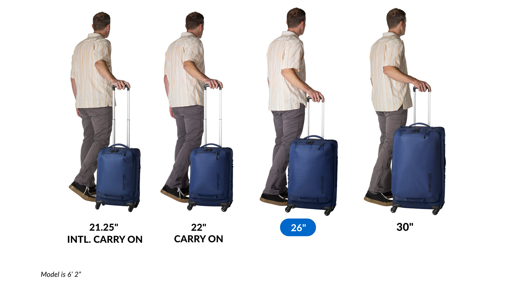 Expanse 4-Wheel 26/60L Luggage - Image 23