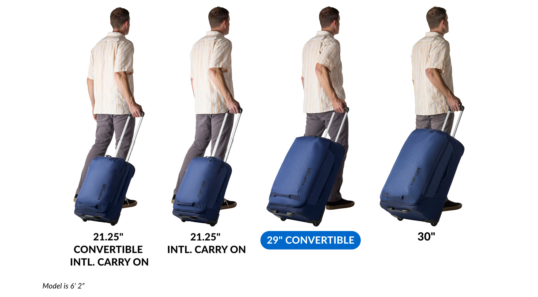 Expanse 2-Wheel 29/85L Convertible Luggage - Image 8